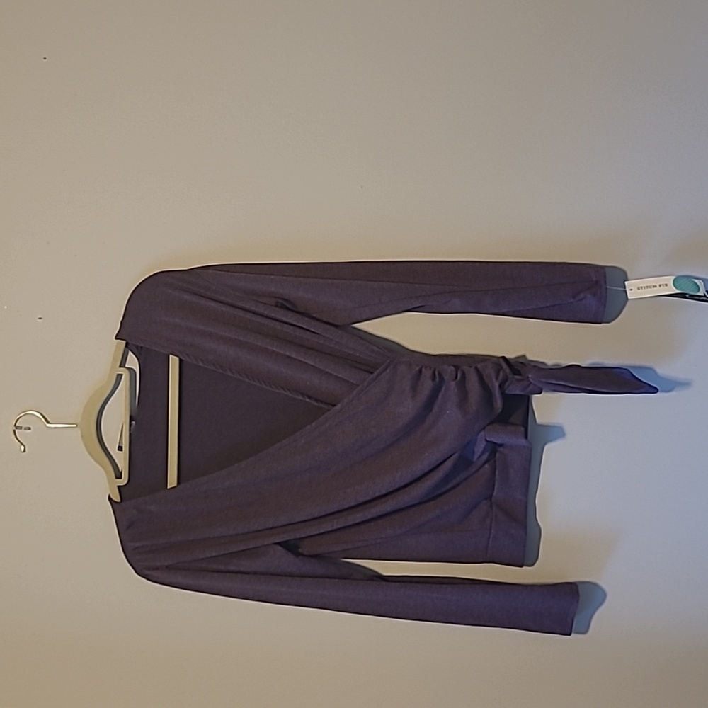 Side Tie Knit Top